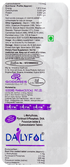 Dailyfol New Improved Formula Tablet 10