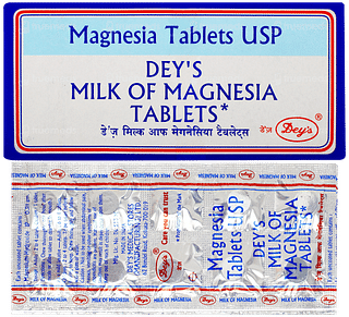 Deys Milk Of Magnesia Tablet 10