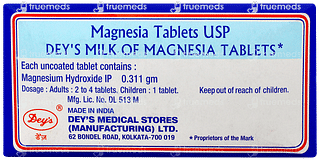 Deys Milk Of Magnesia Tablet 10