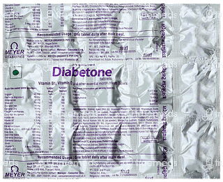 Diabetone Tablet 15