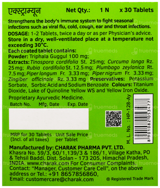 Extrammune Tablet 30