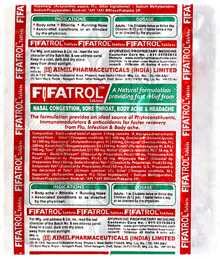 Aimil Fifatrol Tablet 30