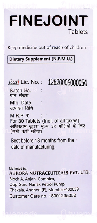 Finejoint Tablet 30