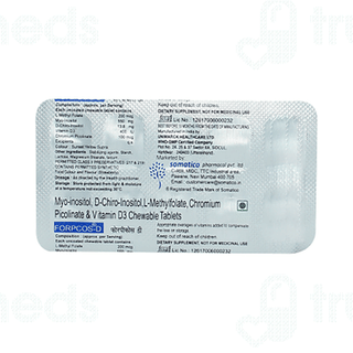 Forpcos D Chewable Tablet 10