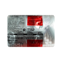 Gag Plus 100/325 Mg Tablet 10 Gag Plus 100/325 Mg Tablet 10