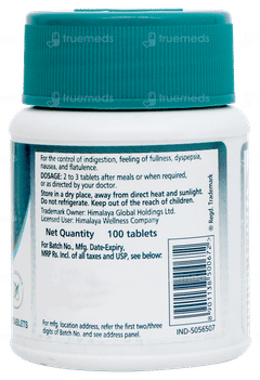 Himalaya Gasex Tablet 100