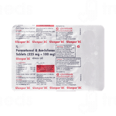 Glenpar Ac Tablet 10 Glenpar Ac Tablet 10