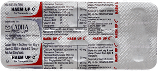 Haem Up C Tablet 10