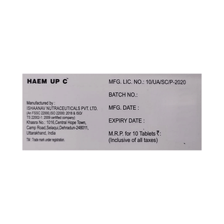 Haem Up C Tablet 10