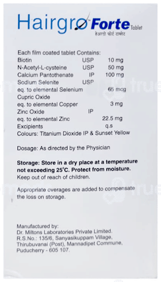 Hairgro Forte Tablet 10