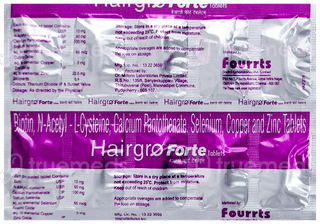 Hairgro Forte Tablet 10