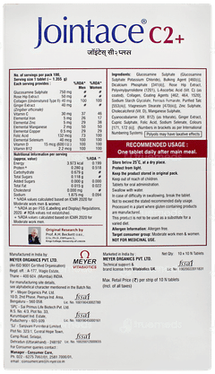 Jointace C2 + Tablet 10