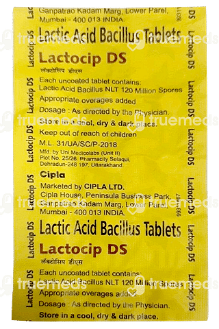 Lactocip Ds Tablet 15