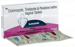Leezole Vaginal Tablet 6 Leezole Vaginal Tablet 6
