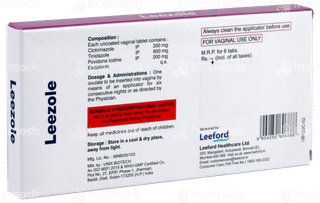Leezole Vaginal Tablet 6