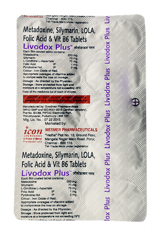 Livodox Plus Tablet 10