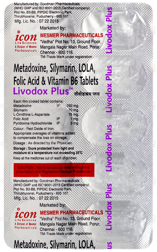 Livodox Plus Tablet 10