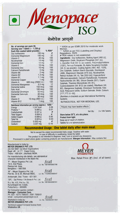 Menopace Iso Tablet 10