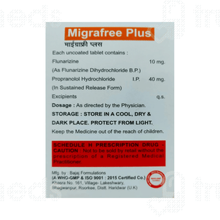 Migrafree Plus Tablet 10