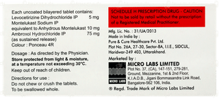 Montovent Al Tablet 10