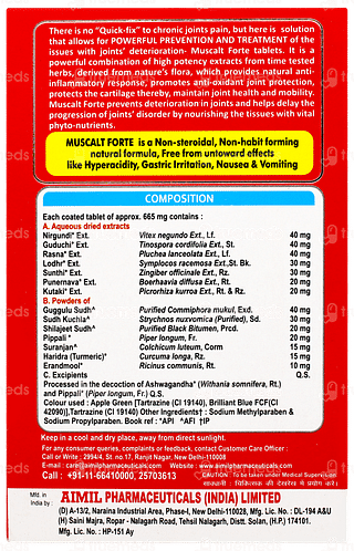 Aimil Muscalt Forte Tablet 30