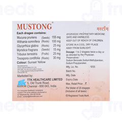Mustong Tablet 20