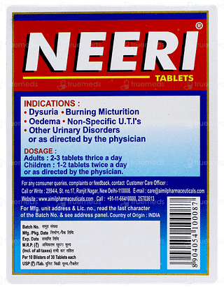 Neeri Tablet 30