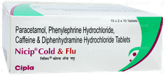 Nicip Cold & Flu Tablet 10