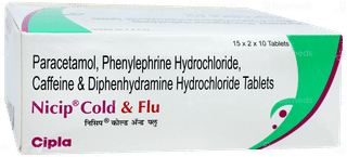 Nicip Cold & Flu Tablet 10