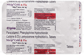 Nicip Cold And Flu Tablet 10