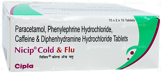 Nicip Cold And Flu Tablet 10