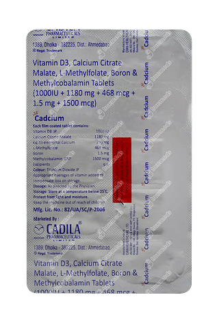 Nu Cadcium Tablet 10