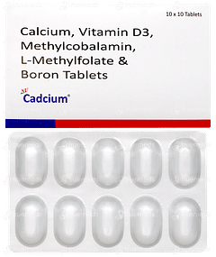 Nu Cadcium Tablet 10