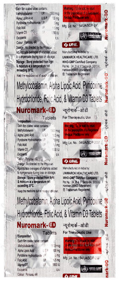 Nuromark Od Tablet 10 Nuromark Od Tablet 10