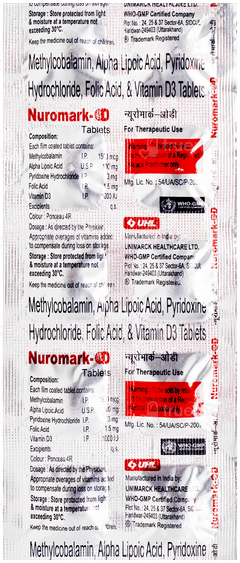 Nuromark Od Tablet 10