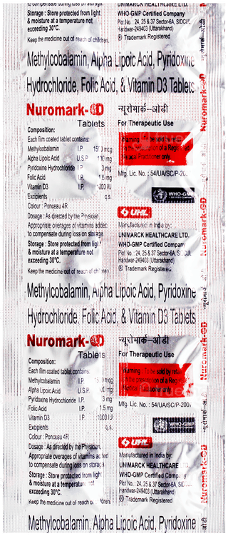 Nuromark Od Tablet 10