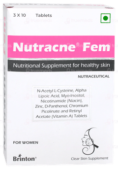 Nutracne Fem Tablet 10