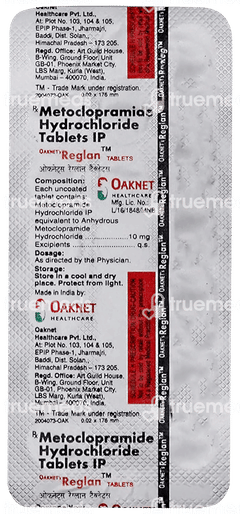 Oaknets Reglan Tablet 20 Oaknets Reglan Tablet 20