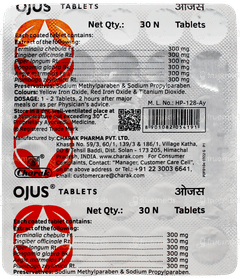 Charak Ojus Tablet 30