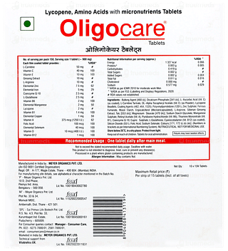 Oligocare Tablet 15