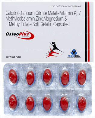 Osteo Plus Capsule 10 - Uses, Side Effects, Dosage, Price | Truemeds