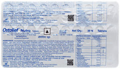 Ostolief Nutra Tablet 30 Ostolief Nutra Tablet 30