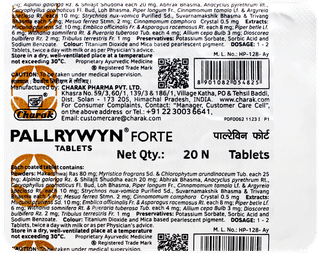 Pallrywyn Forte Tablet 20