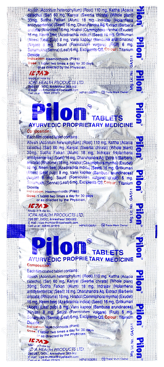 Pilon Tablet 10