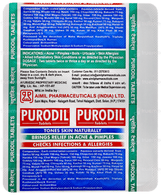 Aimil Purodil Tablet 30