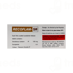 Recoflam 100 MG Tablet Sr 10 Recoflam 100 MG Tablet Sr 10