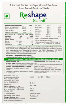 Reshape Natural Tablet 10 Reshape Natural Tablet 10