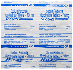 Secure Cleansing Tablet 4