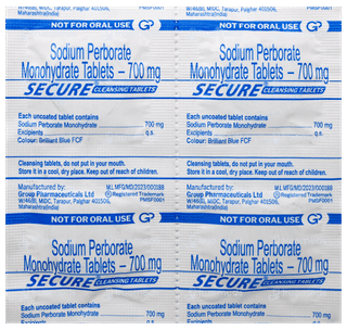 Secure Cleansing Tablet 4