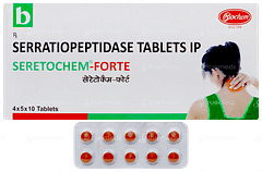 Seretochem Forte Tablet 10